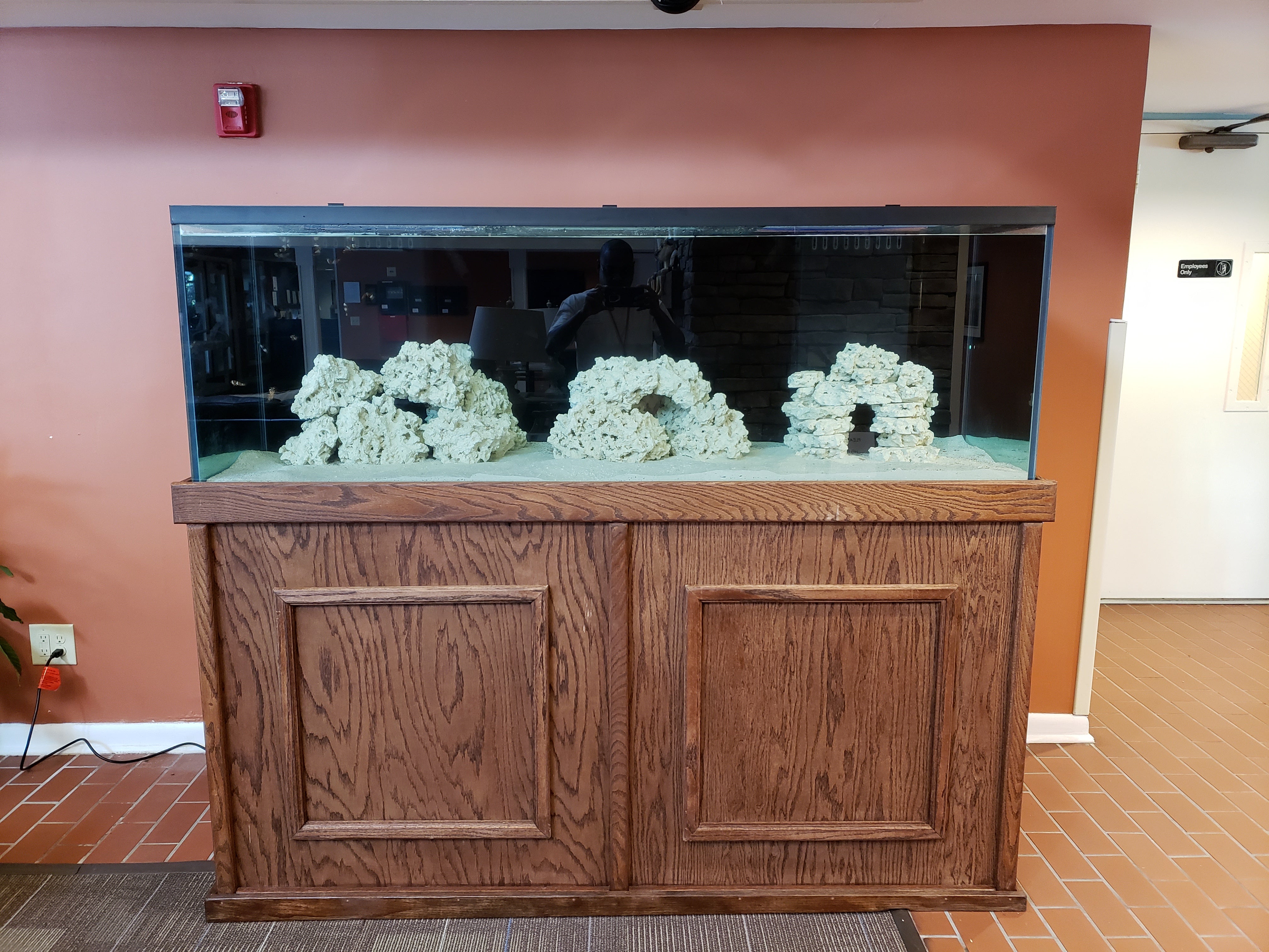Tank Placed on Stand